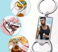 Load image into Gallery viewer, Custom Bottle Opener Keychain
