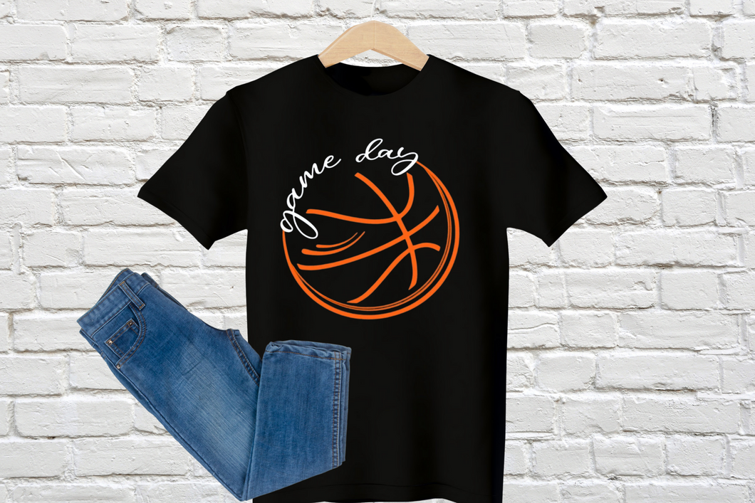 Game Day Basketball Teen Shirt