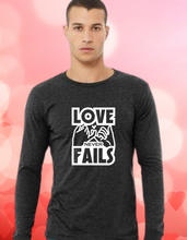 Load image into Gallery viewer, Love Never Fails Valentine Adult Shirt

