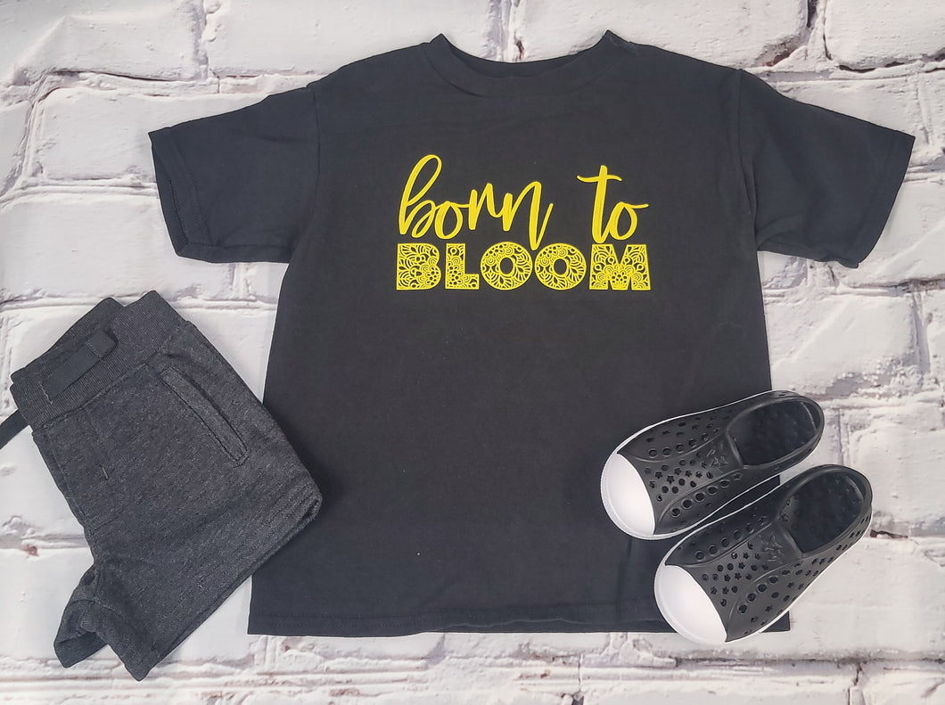 Born to Bloom toddler Shirt