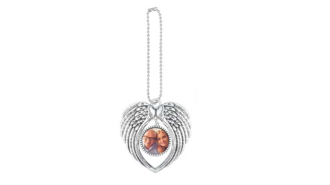 Custom Memorial Angel Wing Charm