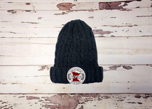 Load image into Gallery viewer, Minnesota Pom Pom and Beanie &quot;There&#39;s No Place Like Home For The Holidays&quot; Winter Hat
