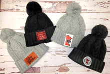 Load image into Gallery viewer, Minnesota Pom Pom and Beanie &quot;lakes, lefse, loons&quot; Winter Hat
