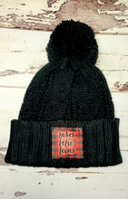 Load image into Gallery viewer, Minnesota Pom Pom and Beanie &quot;lakes, lefse, loons&quot; Winter Hat
