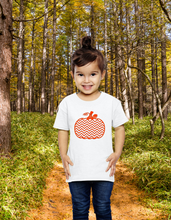 Load image into Gallery viewer, Pumpkin Zig Zag Youth Shirt
