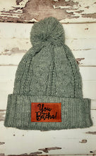 Load image into Gallery viewer, Minnesota Pom Pom and Beanie &quot;You Betcha&quot; Winter Hat
